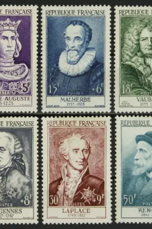 Darmowa dostawa Frankrijk Yvert 1027-1032