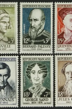 Frankrijk Yvert 1108-1113 Oryginalny