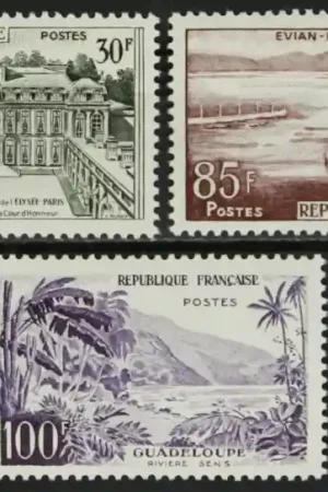 Popularny Frankrijk Yvert 1192-1194