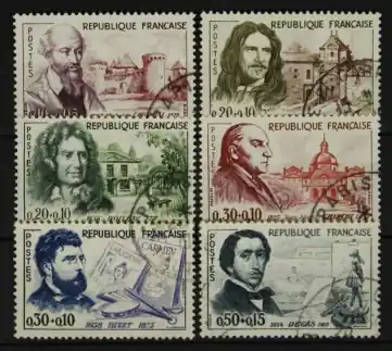 Szybka dostawa Frankrijk Yvert 1257-1262