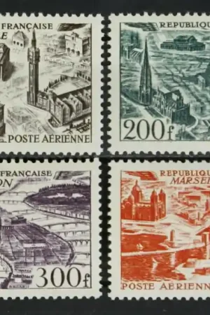 Premium Frankrijk, Luchtpost 24-27