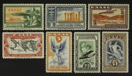 Zamów teraz Griekenland Michel 355-361