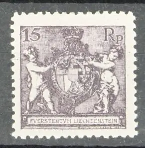 Oryginalny Liechtenstein Michel 52 B