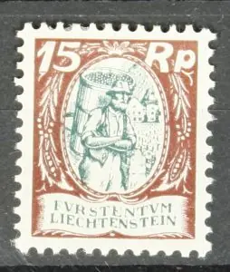 Oryginalny Liechtenstein Michel 69