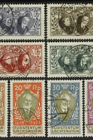 Tylko dziś Liechtenstein Michel 82-89