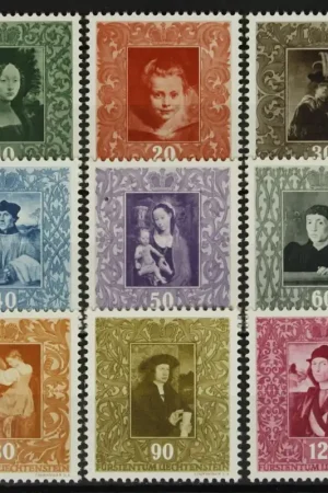 Liechtenstein Michel 268-276 Bezpieczna płatność