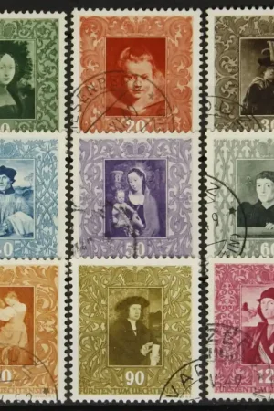 Ekspresowa dostawa Liechtenstein Michel 268-276