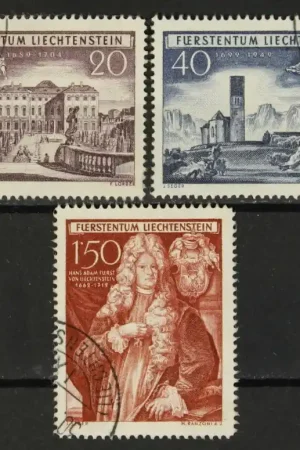 Popularny Liechtenstein Michel 281-283