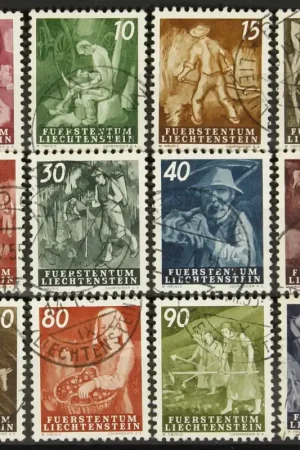 Najlepsza cena Liechtenstein Michel 289-300