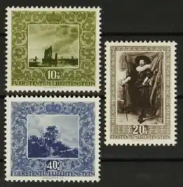 Liechtenstein Michel 301-303 Rabat