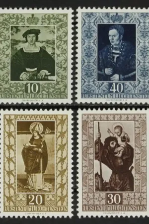 Rabat Liechtenstein Michel 311-314