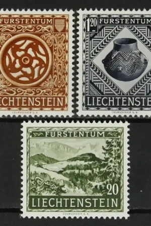 Liechtenstein Michel 319-321 Darmowa dostawa