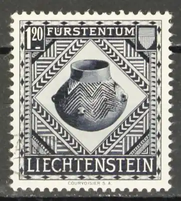 Autentyczny Liechtenstein Michel 321