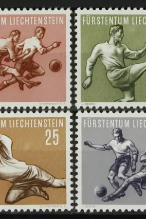 Liechtenstein Michel 322-325 Popularny