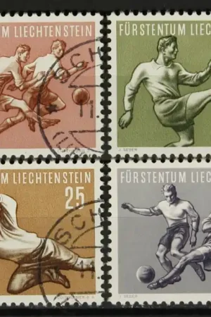 Wysoka jakość Liechtenstein Michel 322-325