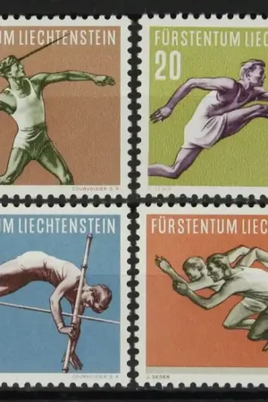 Ostatnia szansa Liechtenstein Michel 342--345