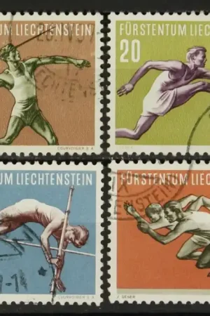 Kup teraz Liechtenstein Michel 342-345