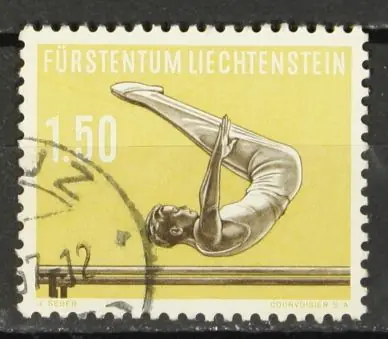 Oryginalny Liechtenstein Michel 356