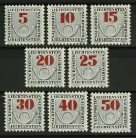 Zwrot pieniędzy Liechtenstein Michel Port 21-28