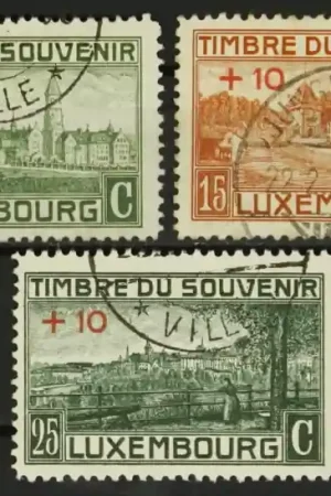 Luxemburg Michel 137-139 Premium