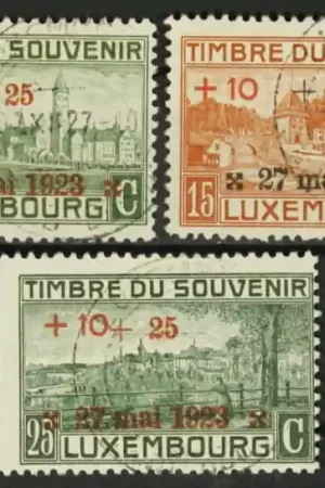 Popularny Luxemburg Michel 144-146