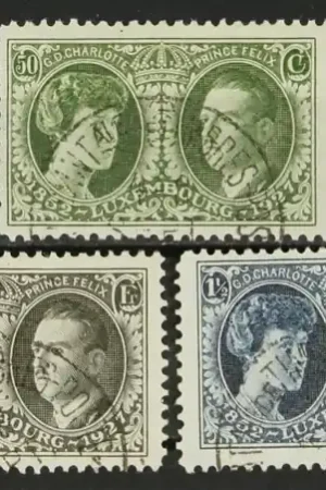 Rabat Luxemburg Michel 182-186