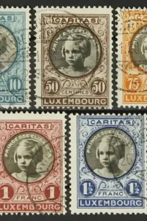 Luxemburg Michel 192-195 Bezpieczna płatność