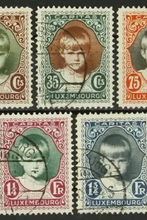 Luxemburg Michel 213-217 Oferta