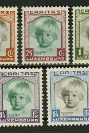 Kup teraz Luxemburg Michel 240-244