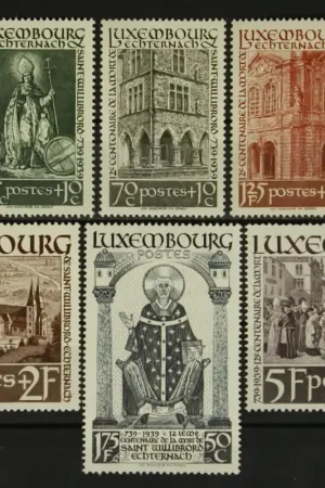 Luxemburg Michel 309-314 Wysoka jakość