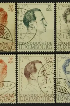 Wyprzedaż Luxemburg Michel 333-338