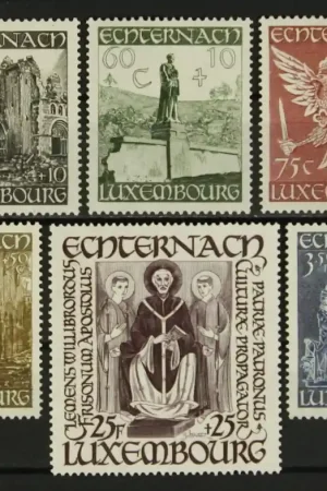 Luxemburg Michel 417-422 Wyprzedaż