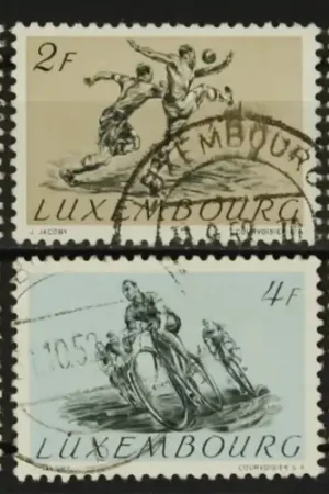 Oryginalny Luxemburg Michel 495-500