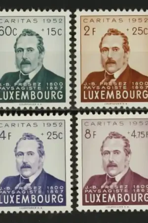 Luxemburg Michel 501-504 Najlepsza cena