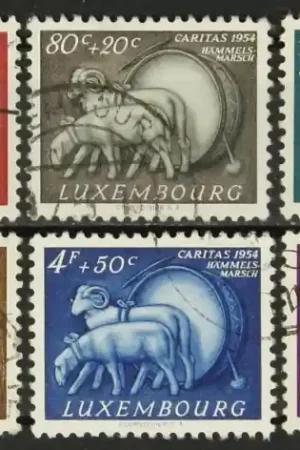 Popularny Luxemburg Michel 525-530