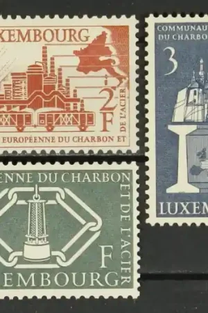 Luxemburg Michel 552-554 Ostatnia szansa
