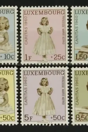 Luxemburg Michel 631-636 Premium