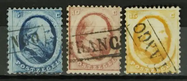 Nederland NVPH 4-6 Ekspresowa dostawa