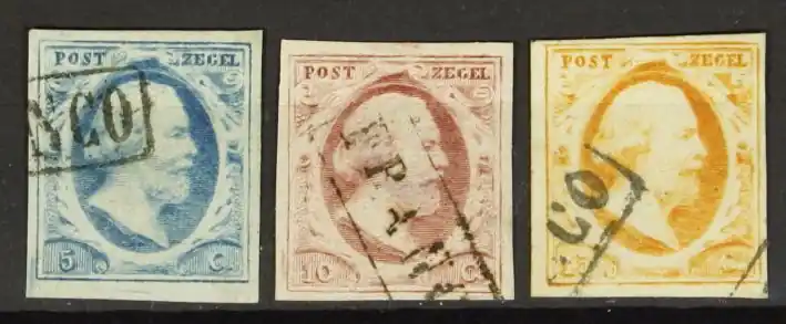 Nederland NVPH 1-3 Darmowa dostawa