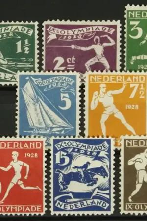 Nederland NVPH 212-219 Niska cena