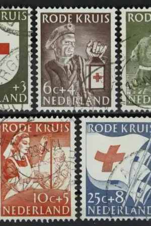 Nederland NVPH 607-611 Oryginalny