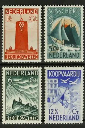 Nederland NVPH 257-260 Nowość