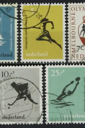 Nederland NVPH 676-680 Oryginalny