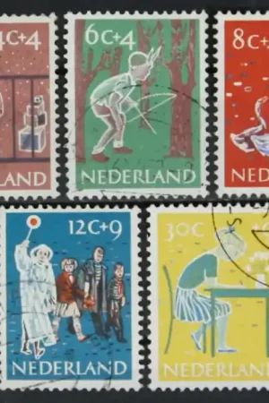 Zwrot pieniędzy Nederland NVPH 731-735