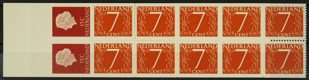 Tylko dziś Nederland, Postzegelboekje 1 Mx