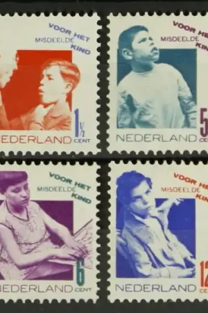 Nederland NVPH 240-243 Popularny