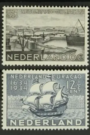 Nederland NVPH 267-268 Rabat