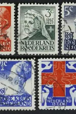 Nederland NVPH 203-207 Tani