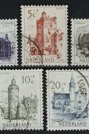 Nederland NVPH 568-572 Popularny