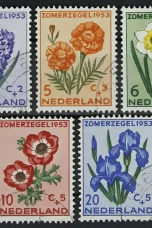 Wysoka jakość Nederland NVPH 602-606